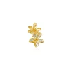 Aeridovanda and Doritaenopsis Orchid Brooch