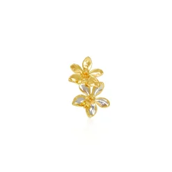 Aeridovanda and Doritaenopsis Orchid Brooch