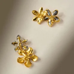 Aeridovanda and Doritaenopsis Orchid Brooch