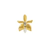 Aranthera Orchid Pearl Brooch