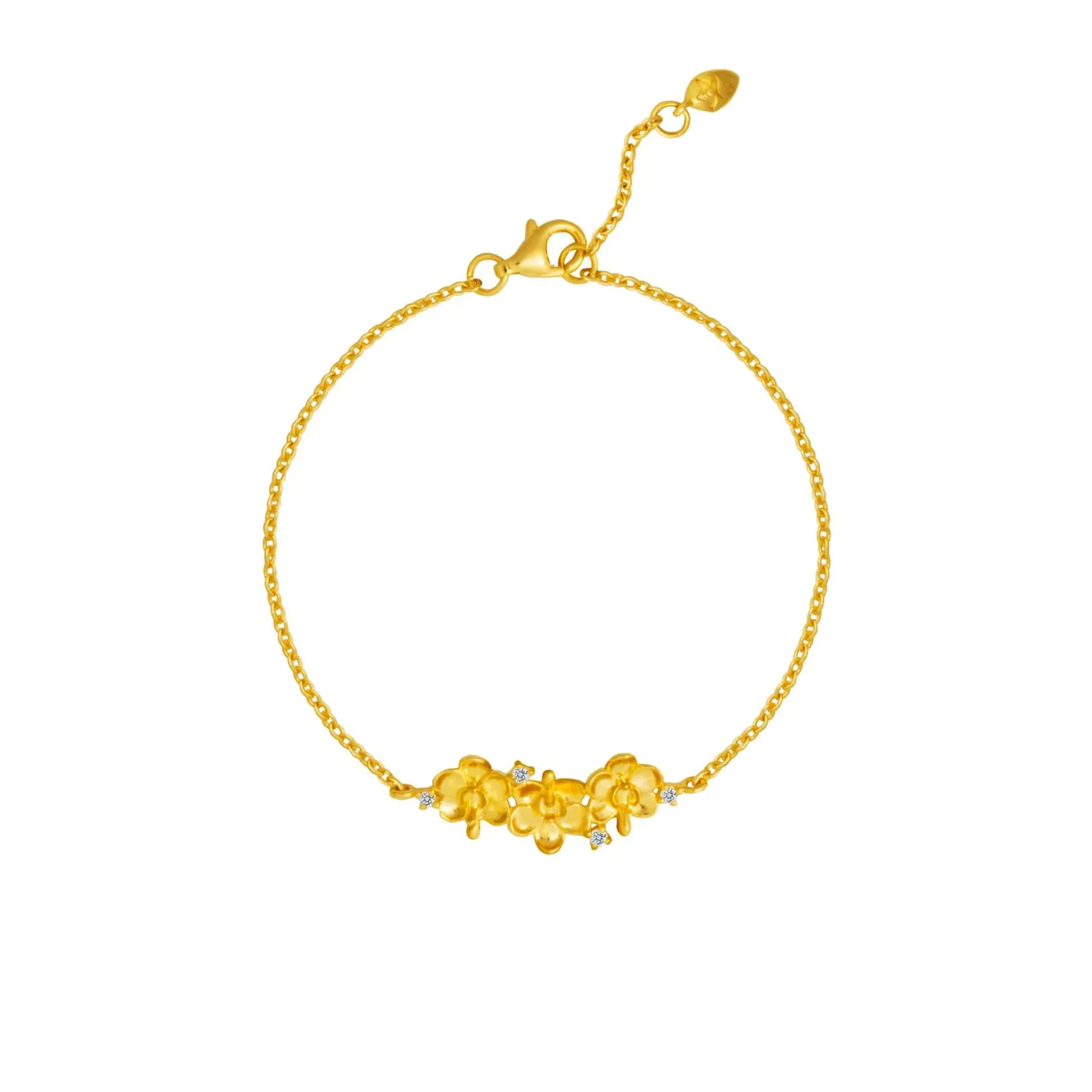 Ascocenda Garden Bracelet