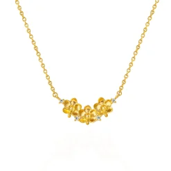 Ascocenda Garden Necklace