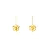 Ascocenda Sagarik Gold Orchid Dangling Earrings (PG)
