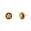 Beaded Ascocenda Earrings