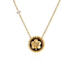 Beaded Ascocenda Necklace