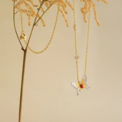 Botanique Butterfly Necklace