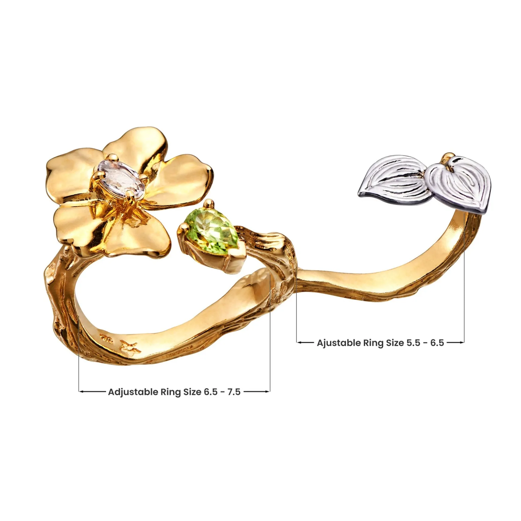 Botanique Orchid Ring