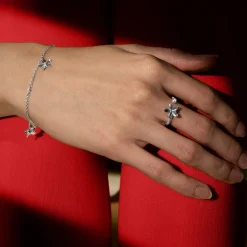 Dainty Ascocenda Bracelet