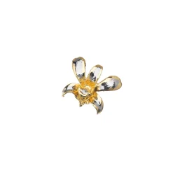 Dendrobium Li Min Eng Orchid Brooch/Pendant (PG)