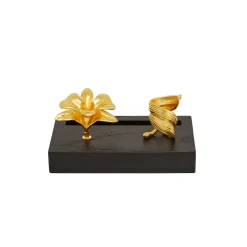 Dendrobium Tay Swee Keng Orchid Pen and Name Card Holder