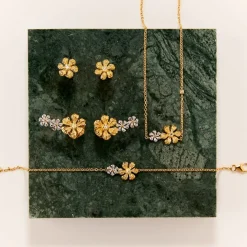 Enchanted Jasmine Climber Earrings