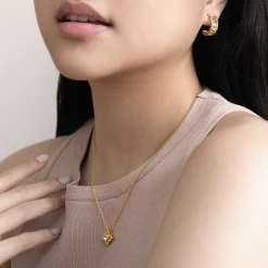 Entwined Rattan Earrings