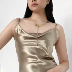 Entwined Rattan Necklace