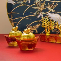 Fortune Toad on Purple Yuan Bao