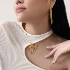 Garden Odyssey Tassel Earrings