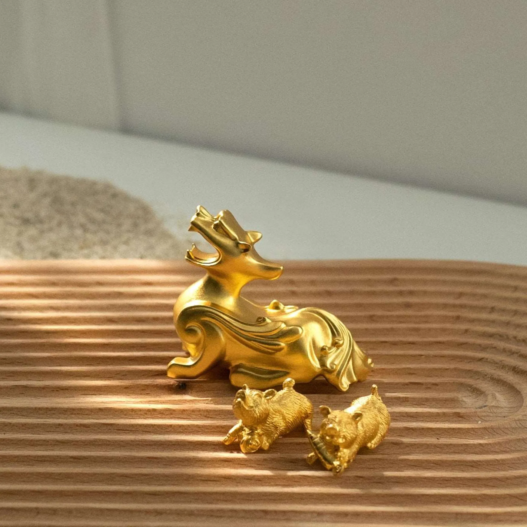 Golden Miniature Pixiu
