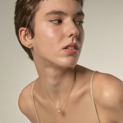 Majestic Vanda Necklace with White Topaz