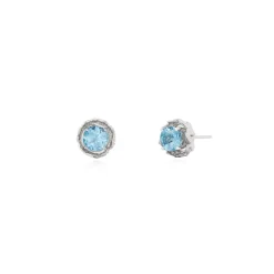 Midori Earrings With Sky Blue Topaz (RH)
