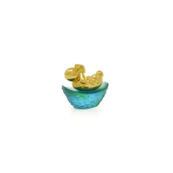 Mini Celestial – Goat on Green Liu Li