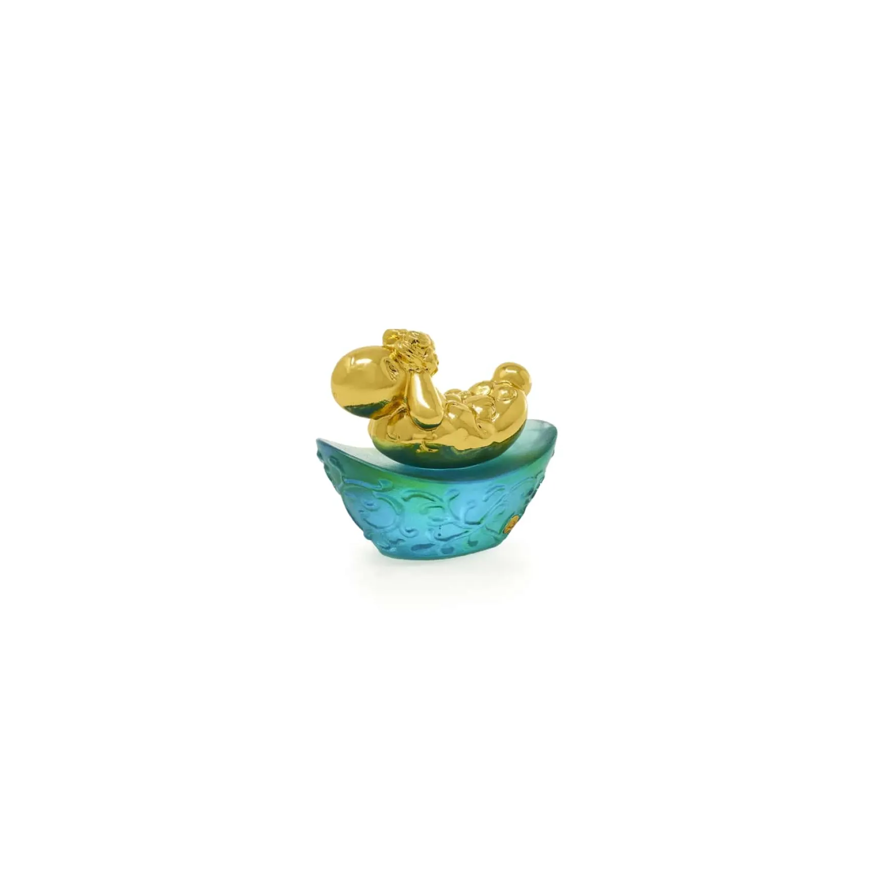 Mini Celestial – Goat on Green Liu Li