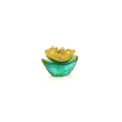 Mini Celestial – Pig on Green Liu Li