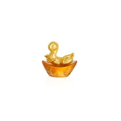 Mini Celestial – Snake on Amber Liu Li