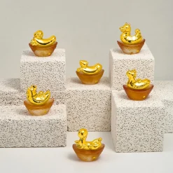 Mini Celestial – Snake on Amber Liu Li