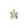 Mokara Orchid Pearl Brooch