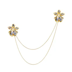 1974 Oncidium Chain Brooch