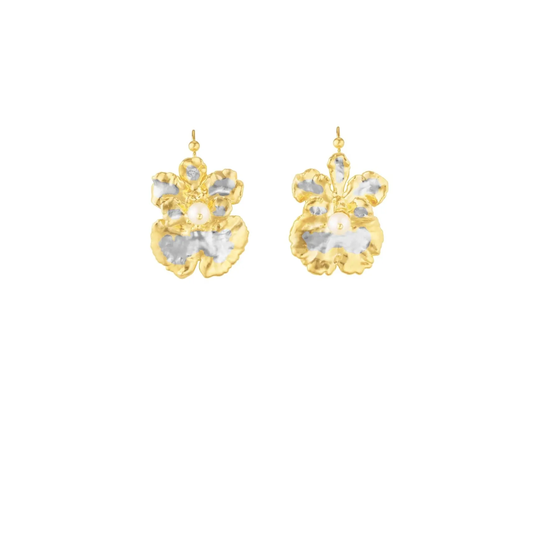 Oncidium Coco Drop Earrings (PG)