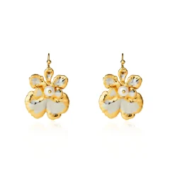 Oncidium Coco Drop II Earrings (PG)