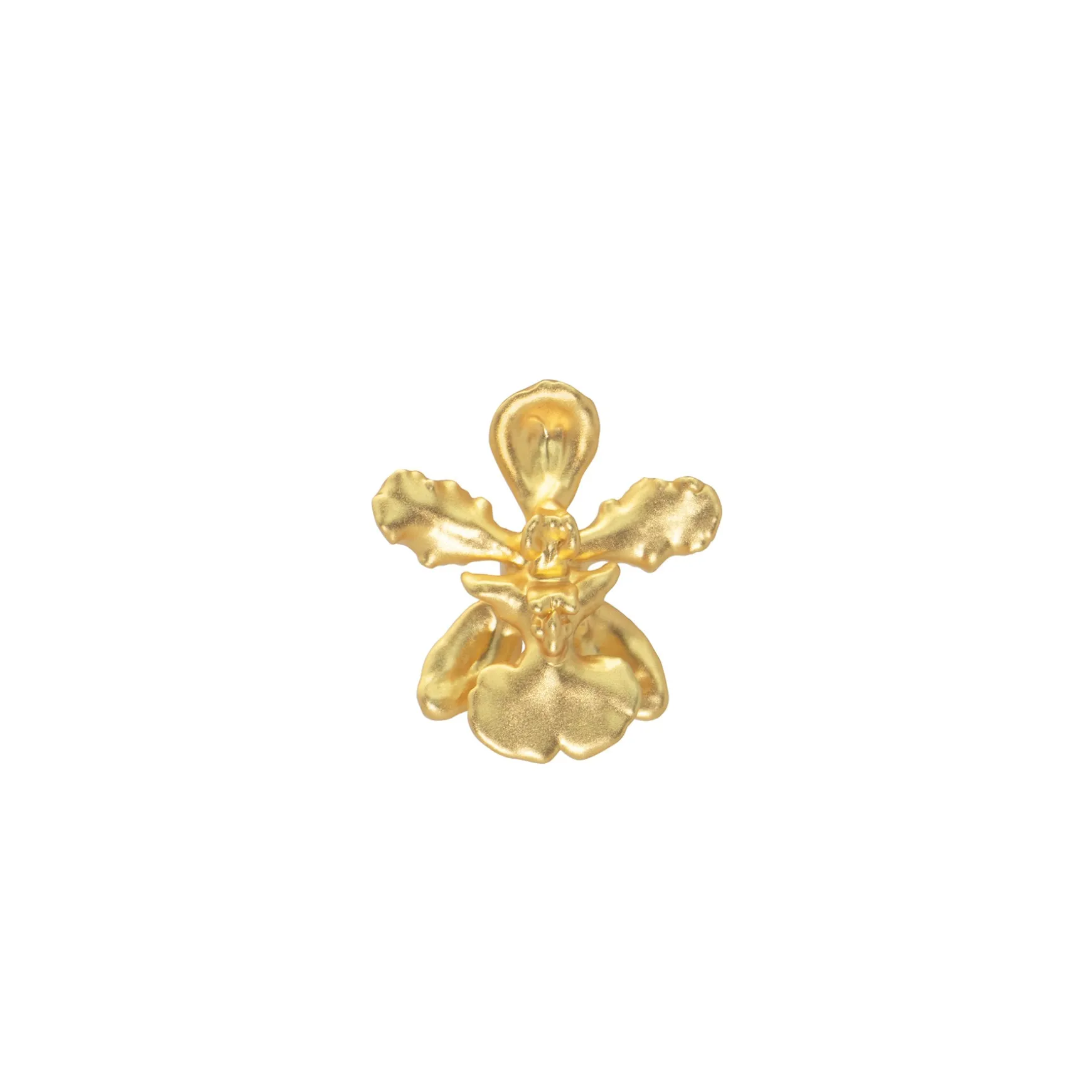 Oncidium Mary Saporita Orchid Brooch/Pendant