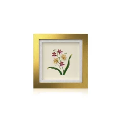 Oncidium Sharry Baby (Gold) Orchid Frame