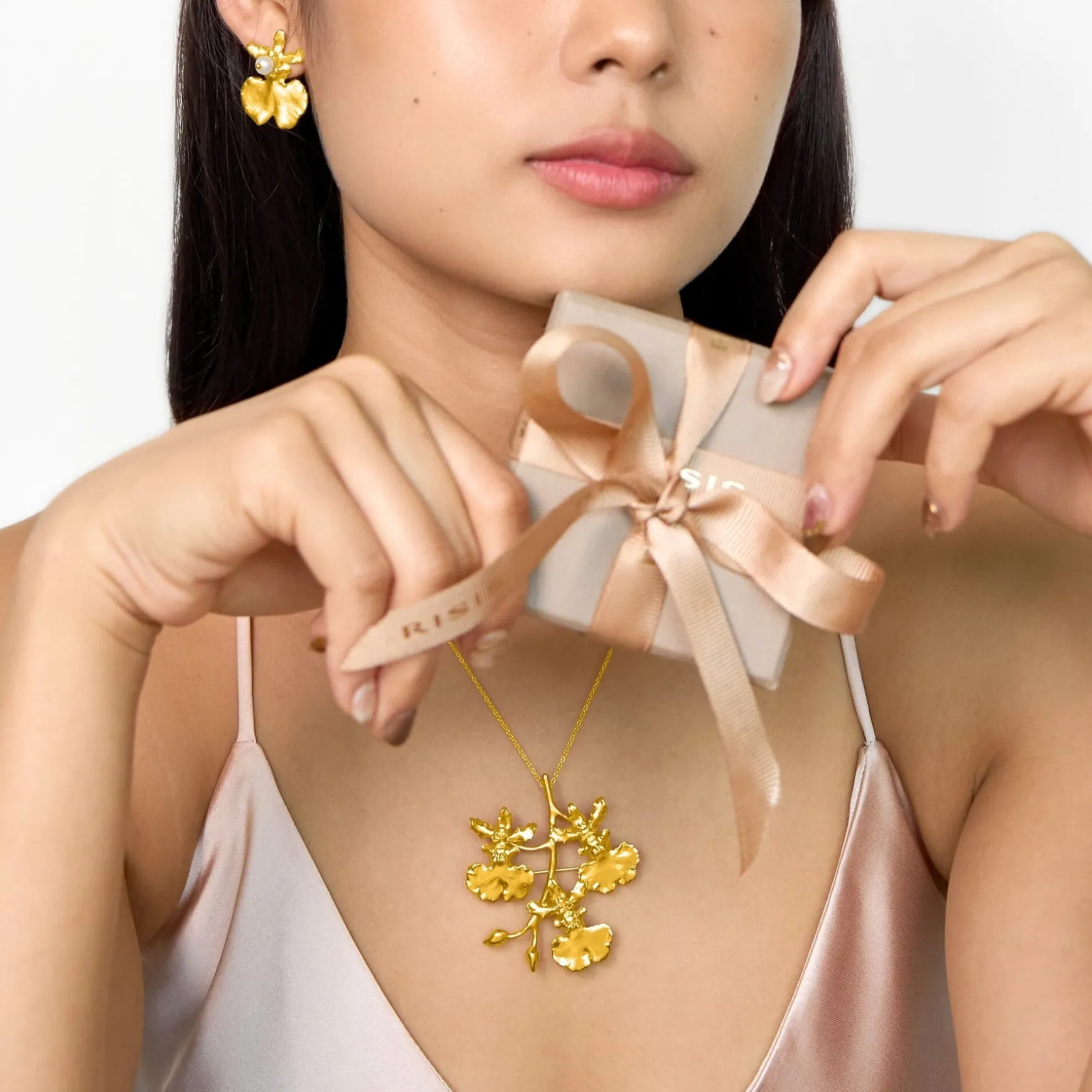 Oncidium Shower Earrings (G)