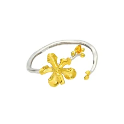 Orchid Spiral Bangle