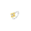 Peranakan Moments Beadwork Ring with White Topaz