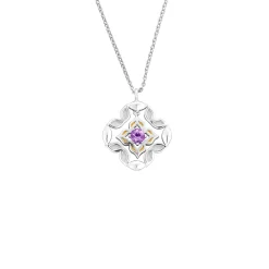 Peranakan Moments Darling Necklace with Amethyst