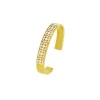Peranakan Orchid Bangle with White Enamel