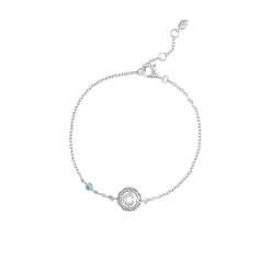 Peranakan Spheres Bracelet with Blue Topaz (RH)
