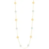 Peranakan Spheres Long Necklace with Jade (G)