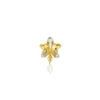 Phalaenopsis Cross Orchid Pearl Brooch