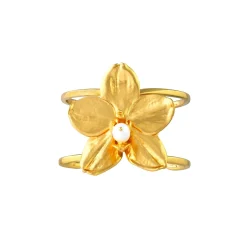 1974 Phalaenopsis Cuff Bangle