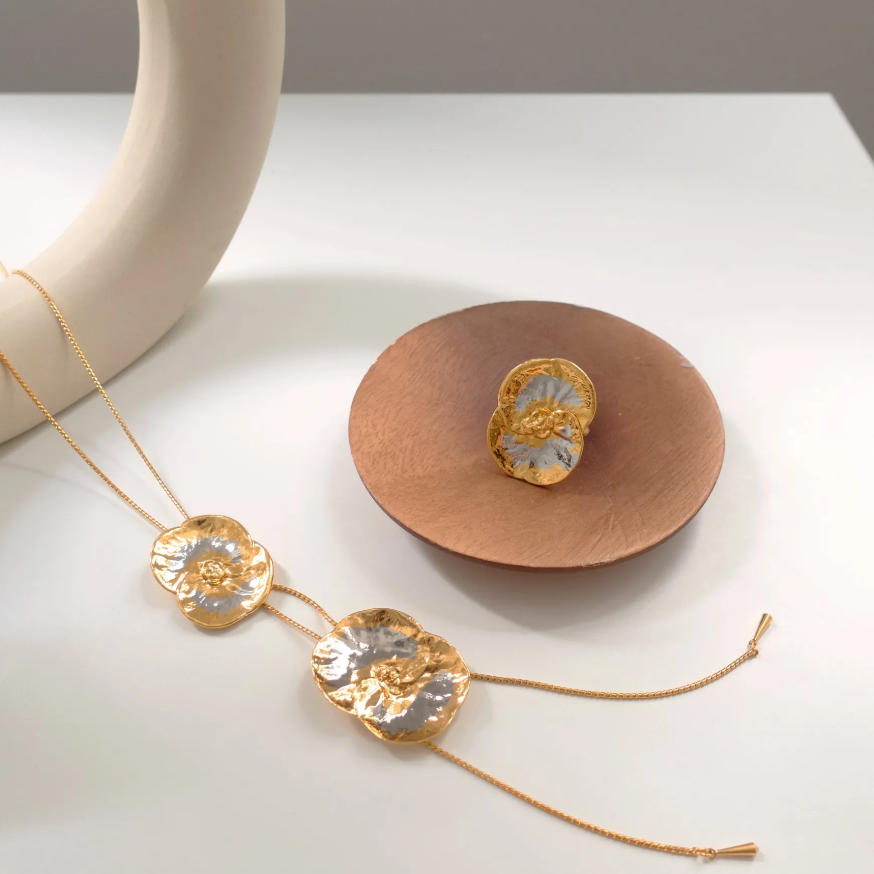 Promesse Ring in Palladium
