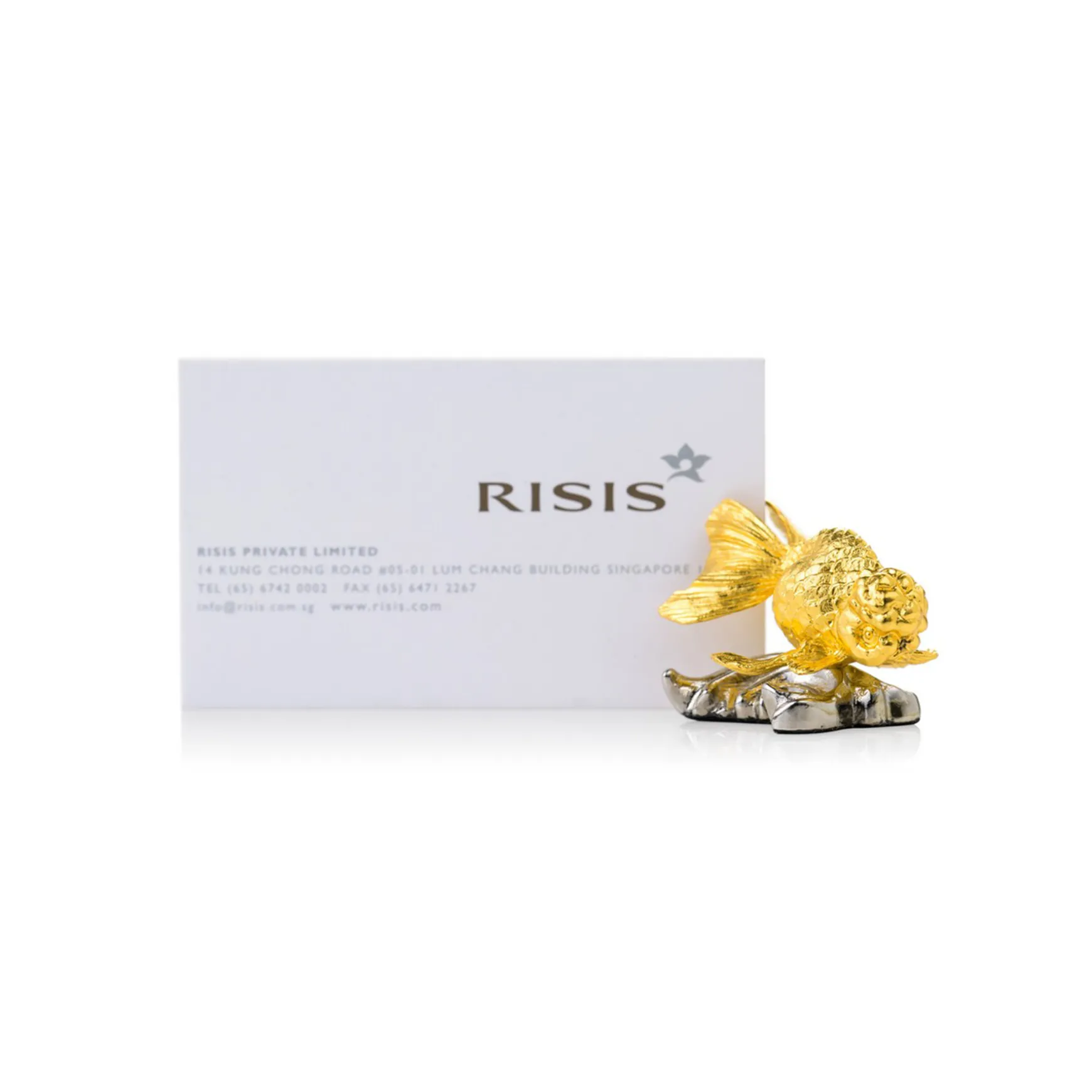 Ranchu Goldfish Name Card Holder (Small)