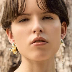 Re-Bloom Audacious Pearl Drop Earrings