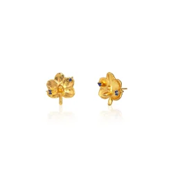 Re-Bloom Bejewelled Sapphire Earrings