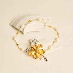 Re-Bloom Rosy Sapphire Necklace