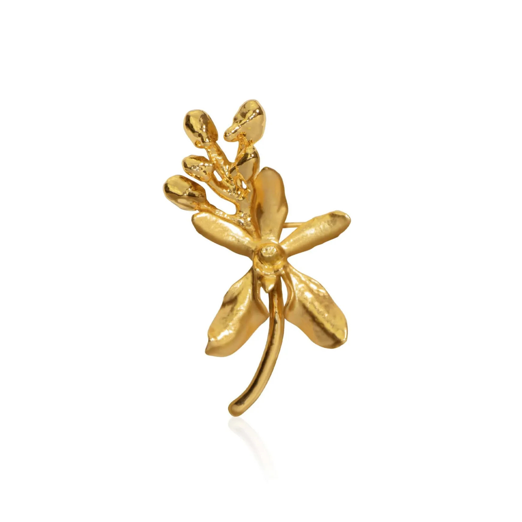 RISIS X Singapore Botanic Gardens Renanthera Brooch