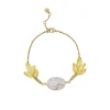 Rue of Grace Bracelet with Montana Agate