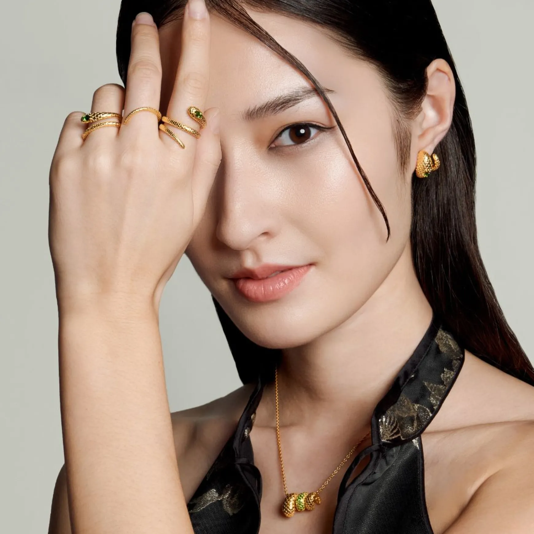 Serpentine Enigma Necklace